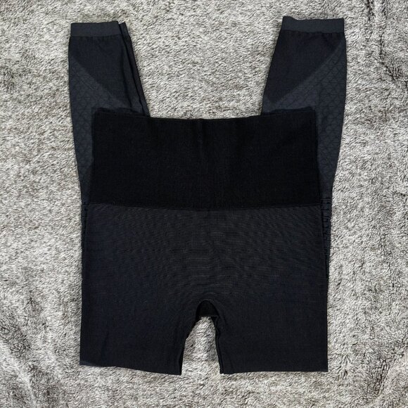 Spanx Look At Me Now Seamless Leggings Sz M Indigo Sky - Picture 9 of 9